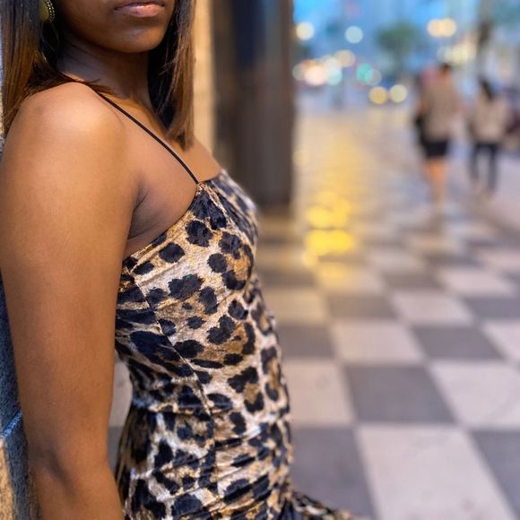 Leopard bodycon dress - Picture 2 of 6